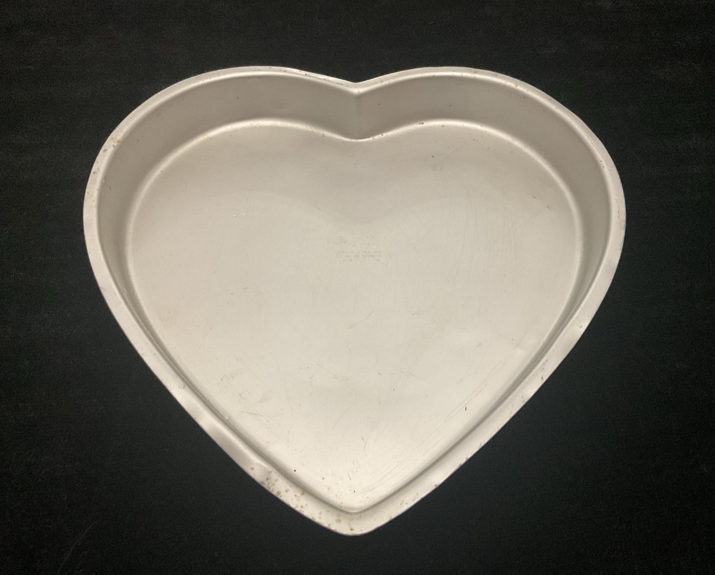 Vintage Wilton Aluminum Heart Shaped Cake Pans- Set of 3