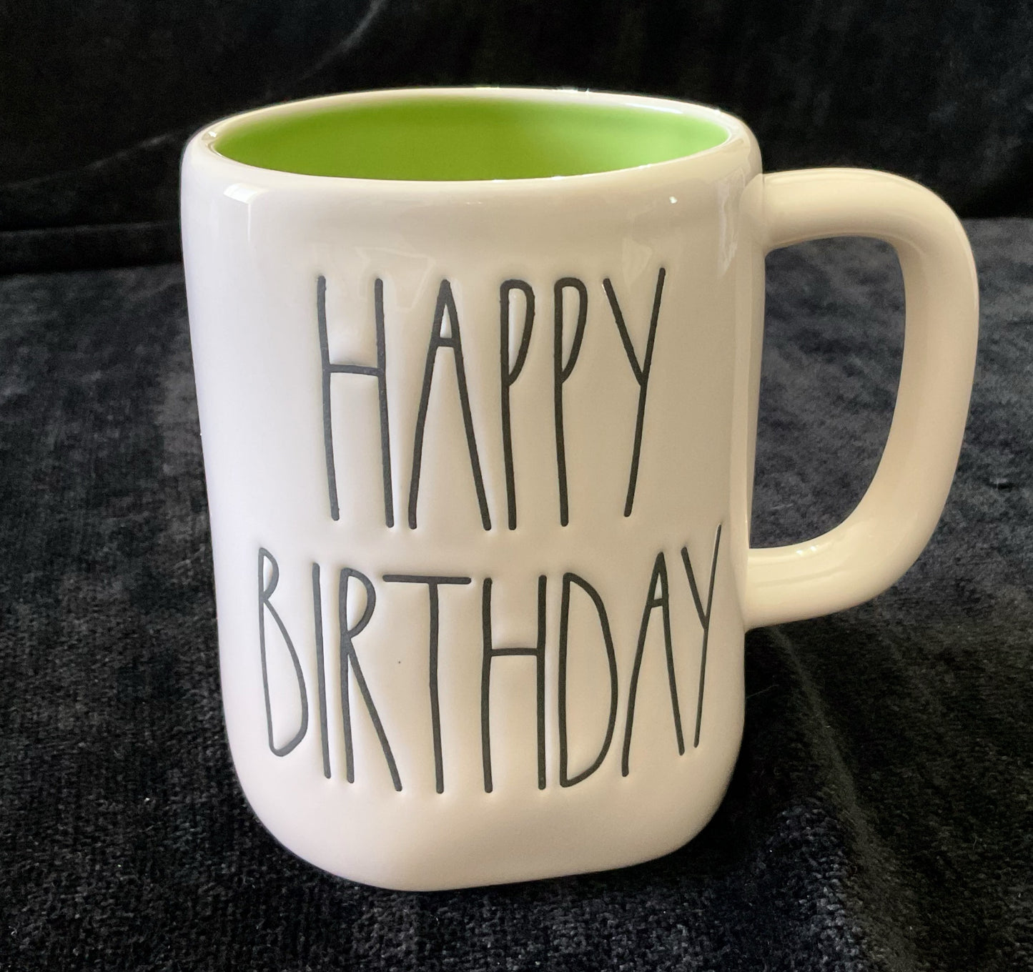 Rae Dunn Happy Birthday Mug